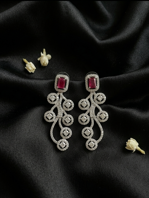 Beautiful American Diamond Earrings