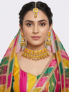 Pretty Handcrafted Kundan Necklace Sets for Haldi Look