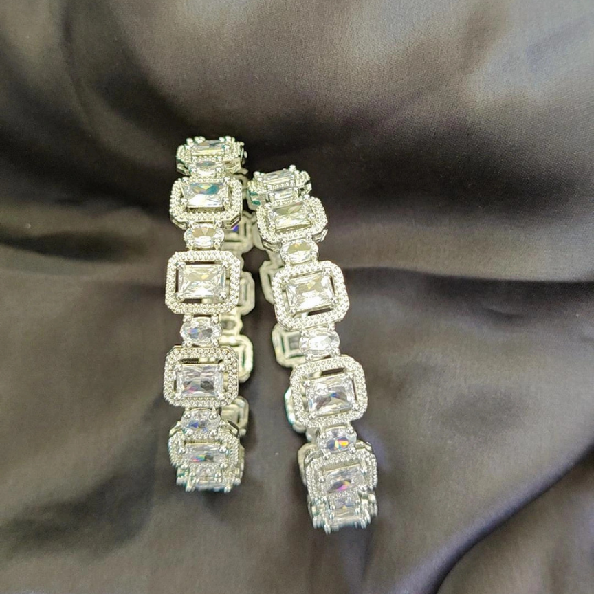 Stunning Diamond Bangles