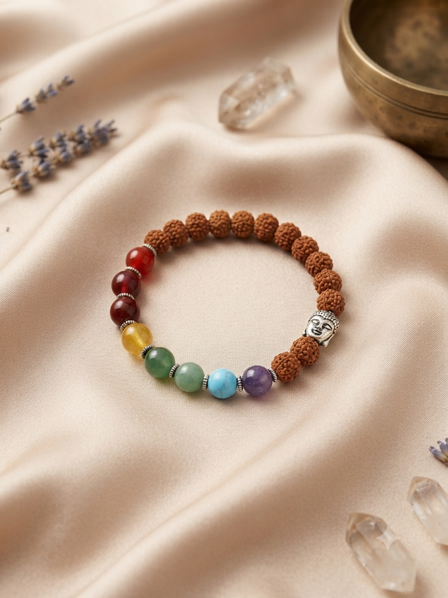 7 Chakras Quartz Bracelets