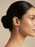 Rectangular Diamond Studded Earrings