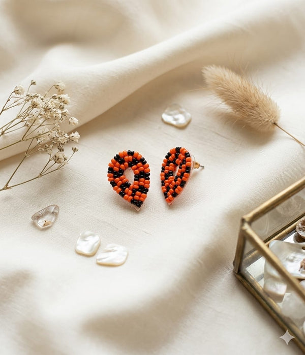 Elegant Little Beaded Studs
