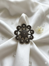 Weather Shine Grey Oxidized Ring