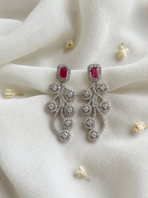 Beautiful American Diamond Earrings