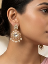 Stylish Ethnic Kundan Earrings