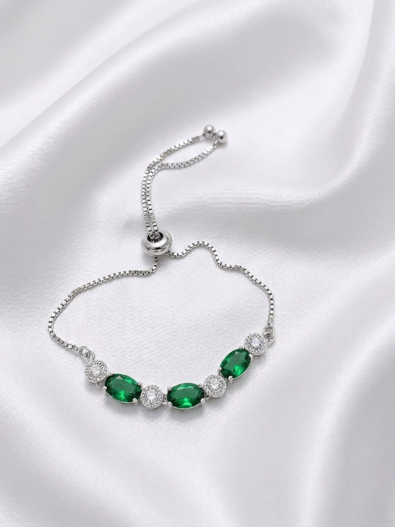 Oval Shaped AD Bracelet