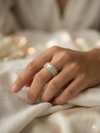 Silver Plated Diamond Studded Ring