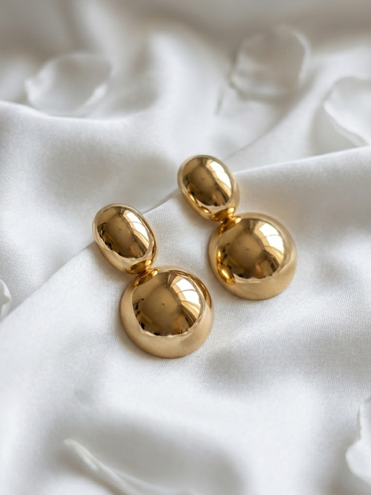 Durable Circle Korean Earrings