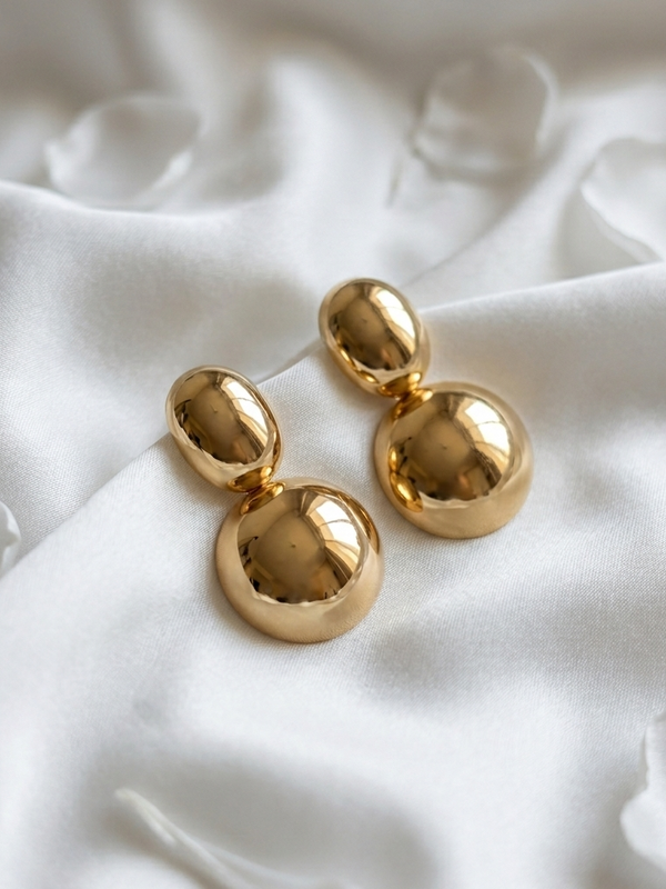 Durable Circle Korean Earrings