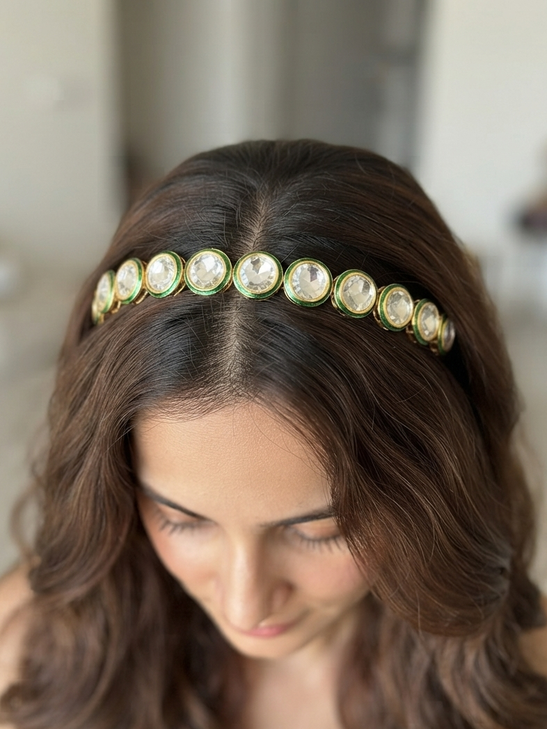 Round Mirror Design Beautiful Headgears