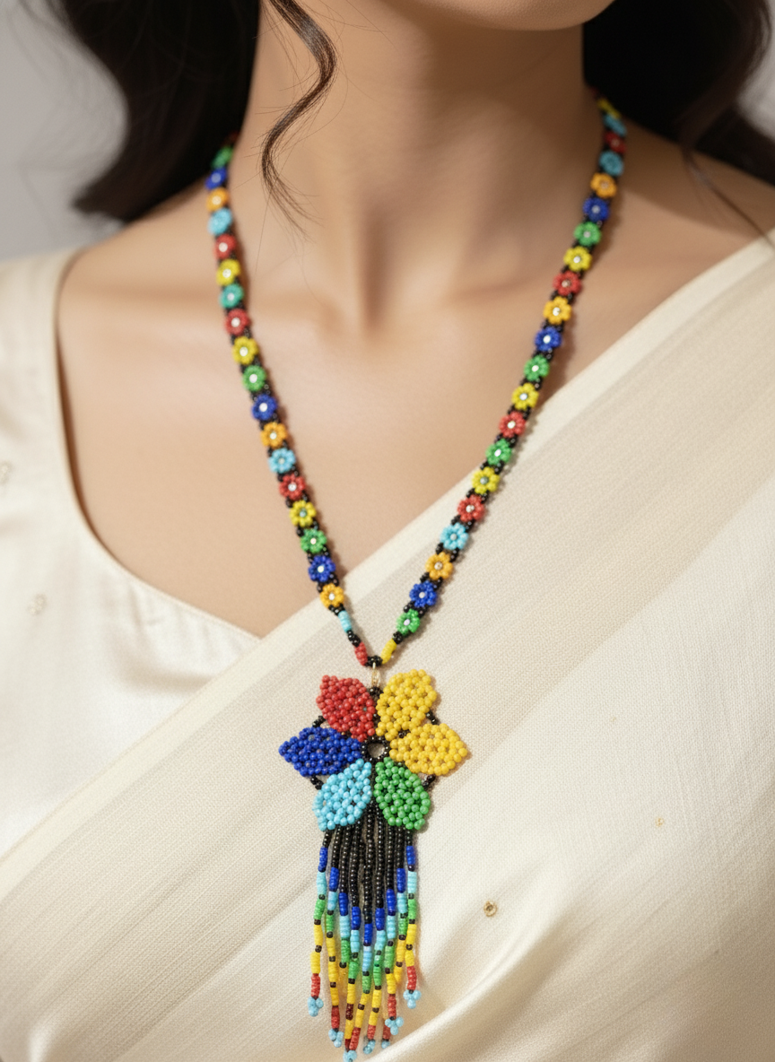 Premium Multicolor Handmade Beads Necklaces