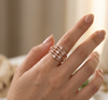 Gold Plated Cocktail Ring