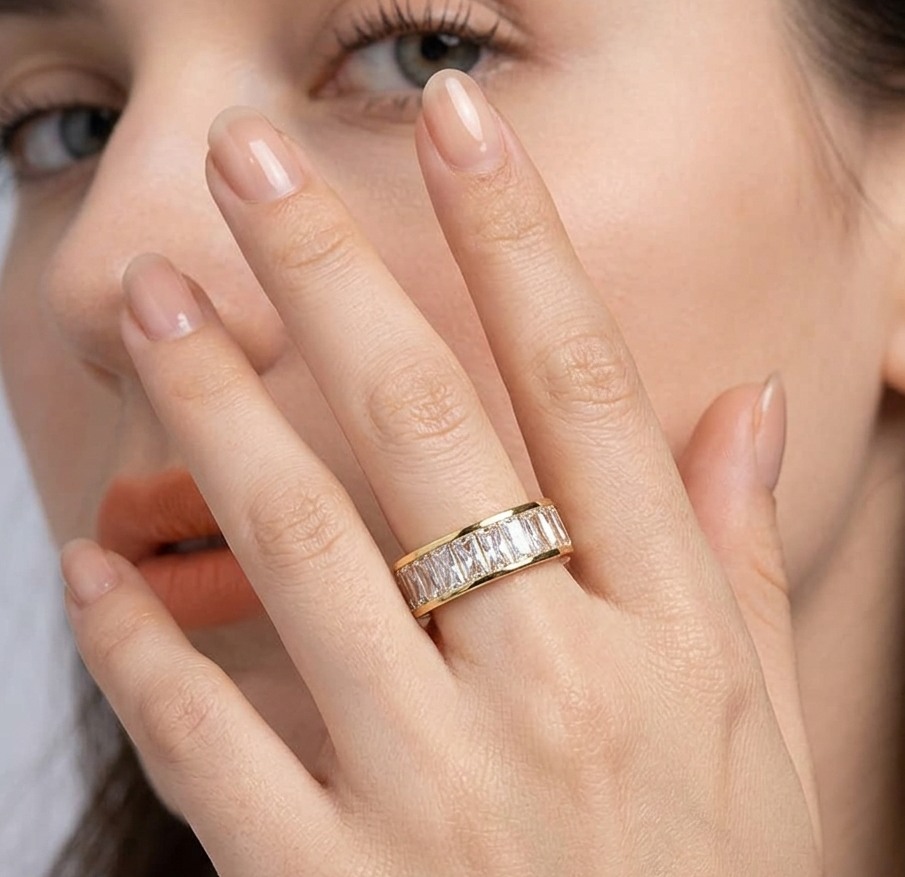 Sterling CZ Ring