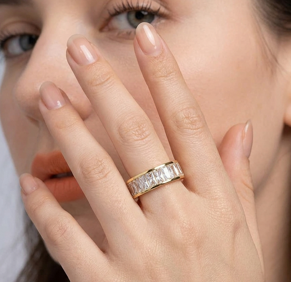 Sterling CZ Ring