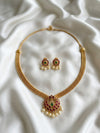 Traditional Indian Gold- Plated with White Pearl