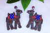 Camel Design Stylish UB Earrings