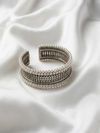 Silver Pearl Adjustable Bracelet