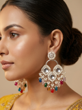 Elegant Look For Antique Traditional Kundan Earrings
