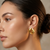 Stylish Gold Korean Earrings