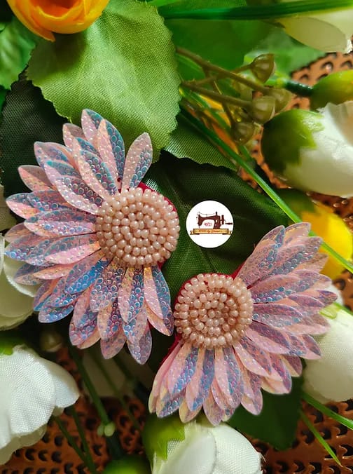 Feather Style Handmade Earrings