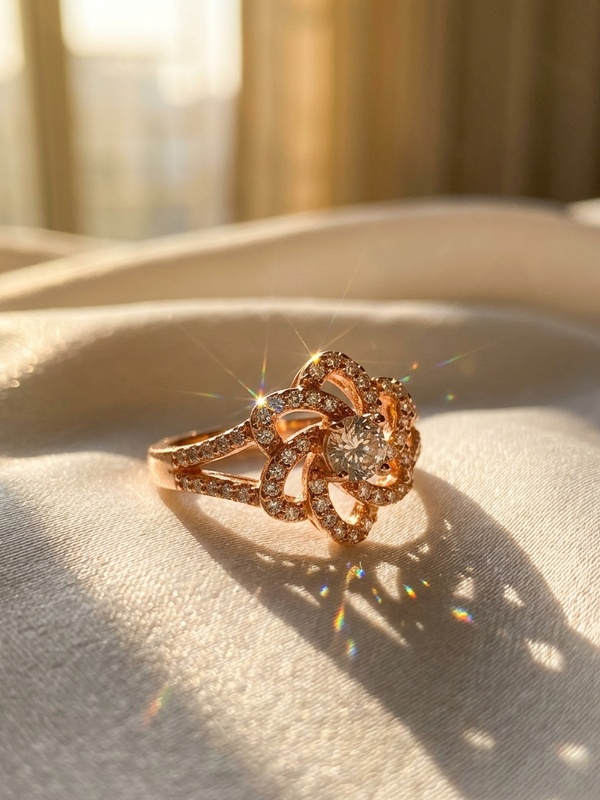 Foral Divine Ring