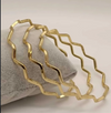 Anti-Tarnish Zigzag Bangles