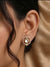 Elegant Gold Polki Diamond Earrings