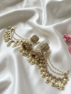 Mohika Mirror Jhumka Earring With Sahara