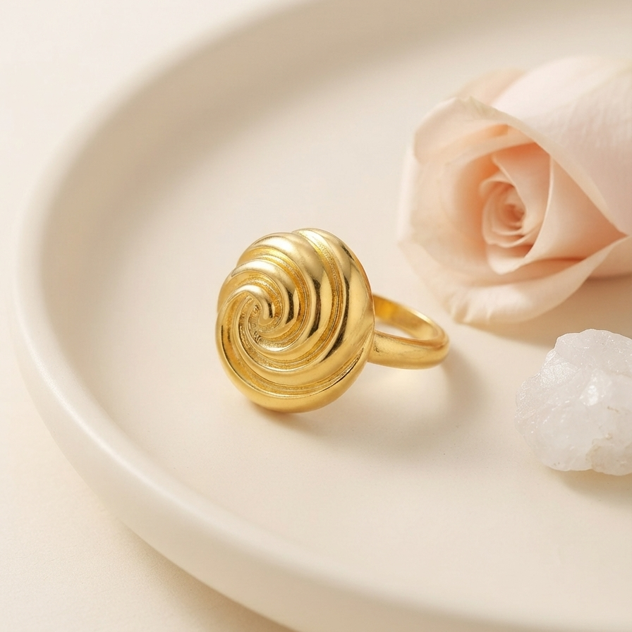 Swirl Vintage Ring
