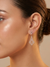 Sparkling Elegant Rose Gold Plated Earrings