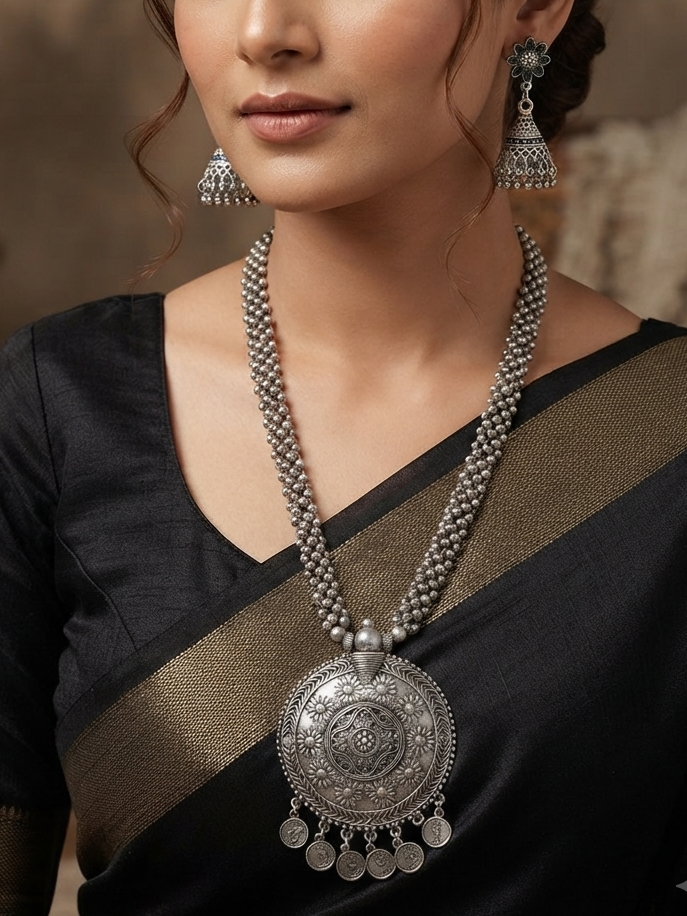 Royal Rajwada Long Necklace Set