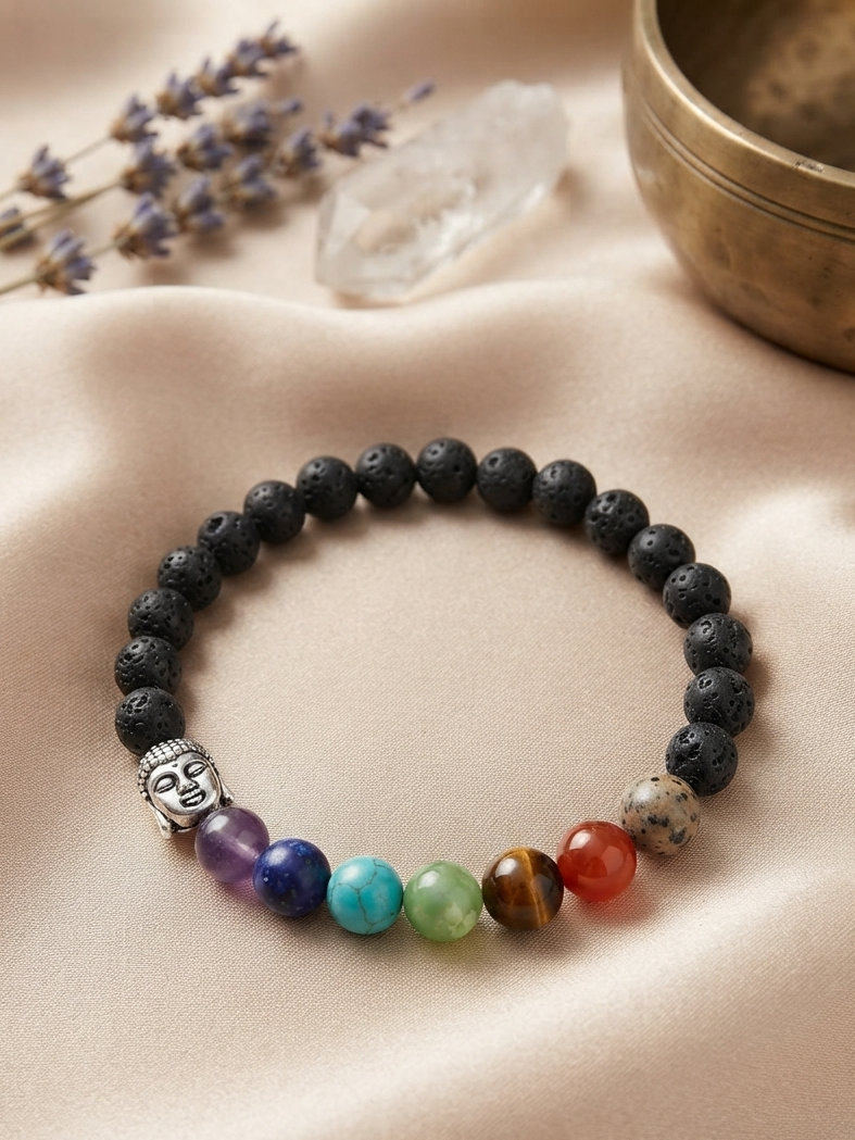 7 Chakras Quartz Bracelets