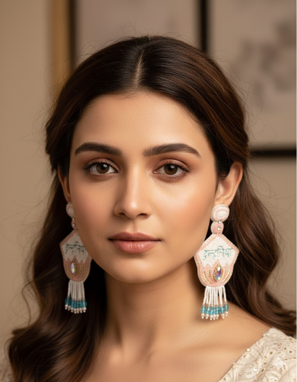 Dulhania Beaded Handmade Earrings