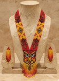 Multicolor Owl Design Necklace