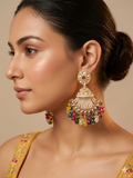 Karigari Jhumkas Style Earrings