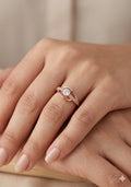 Stunning Diamond Rose Gold Ring
