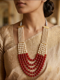 Multilayered Pearl Mala