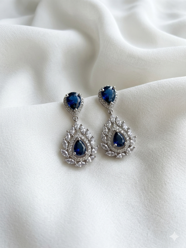 Premium Quality American Diamond Earrings