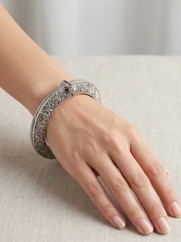 German Silver Openable Kada