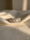 Silver Plated Diamond Studded Ring