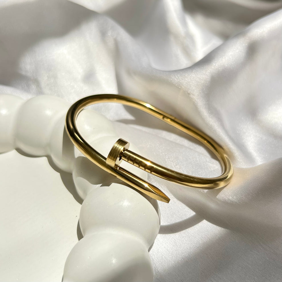 Anti-Tarnish Cartier Nail Bracelet