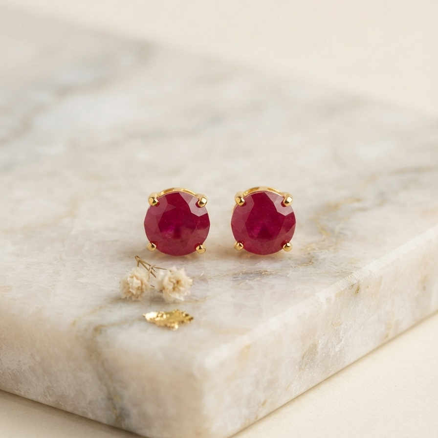 Single Solitaire Studs