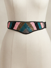 Multicolor Beaded Waist Belt