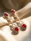 Crystal Rhinestone Dangle Long Earring
