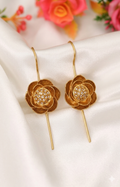 Flower Cuff Earrings