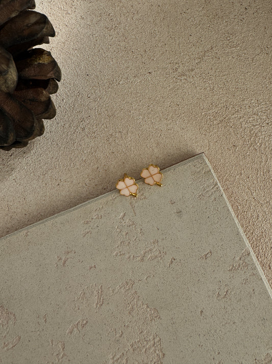 Heart Flower Beautiful Earrings