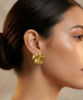 Elegant Floral Korean Earrings