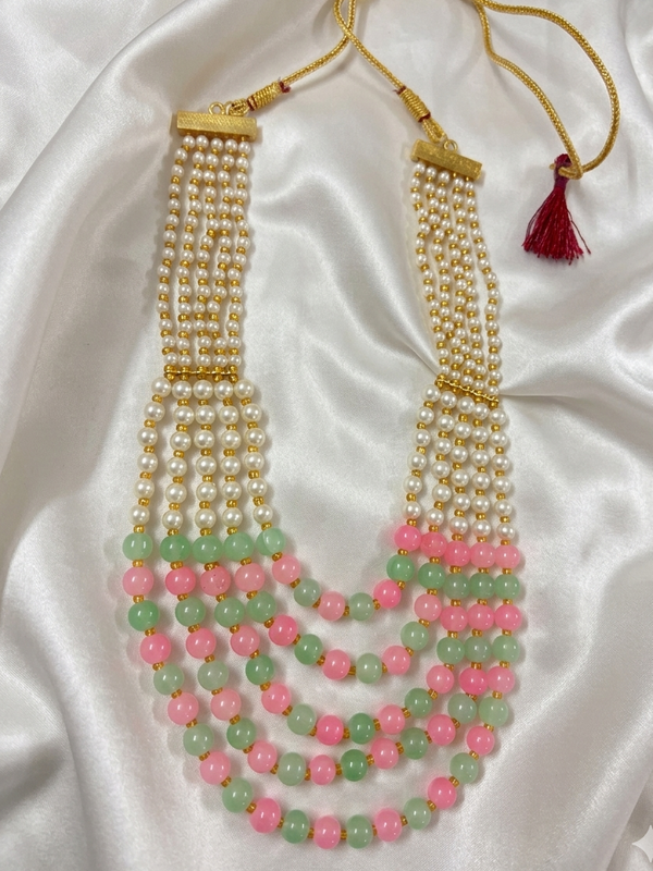 Multilayered Pearl Mala