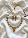 Gold -Plated Stunning Neckpiece Set