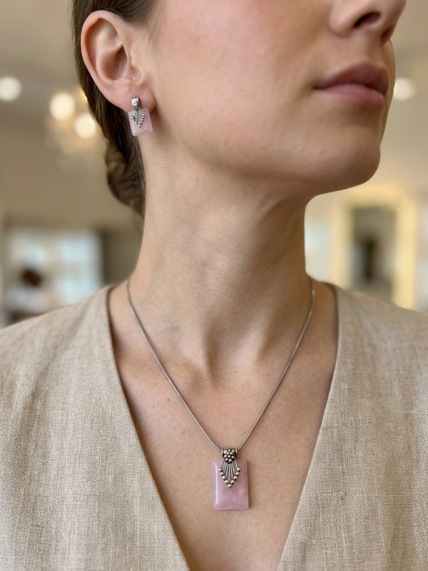 Triangle Shaped Resin Pendant Set (Copy)